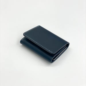 베지터블가죽 3단 중지갑 / 작은 사이즈의 중지갑, 나리메이드