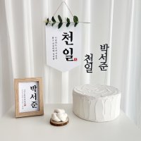 1000일 아기 셀프 촬영소품 5종 상차림세트, 더샤인파티
