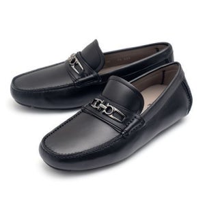 페라가모 간치니 오너먼트 드라이버 슈즈 753791 라프리마 FERRAGAMO LAGOS NERO 33189393