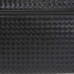 보테가베네타 더블지퍼 블랙 라지 클러치 406021 V4651 1000