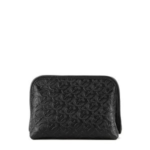 페라가모 간치니 트래블 슈케어 파우치 블랙 24 A567 NERO 0736532 남성 파우치백 B21