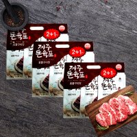 고려식품 제주돼지 돈육포 90g x 3봉 숯불구이맛 돼지고기 대용량