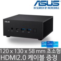 에이수스 ASUS PN64 i7-13700H (램/HDD/SSD 미장착) 베어본 PC