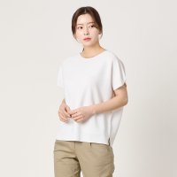 BCBG 페이크 포켓 라운트 니트 풀오버 B2M5K475