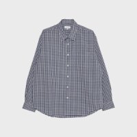 스테디에브리웨어 스테디 에브리웨어 Relaxed Gingham Check Shirts Dark 223132