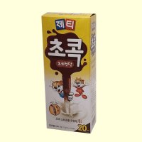 동서 제티빨대 초콕 초코맛 3 6g 20개입