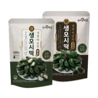 영광떡공방-생모시떡 동부 4팩 검정깨 4팩 80개 5세트