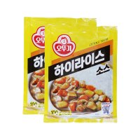 오뚜기 오뚜기 하이라이스 소스 100g 2개