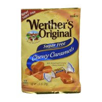 Werthers Original Sugar Chewy Caramels 웨더스오리지널 무설탕 츄이 카라멜 78g 2팩 2개