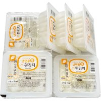 그래도푸드 냉면흰무절임김치150g 2 3인분 X10개 30개 50개 전문점 업소 가정용 아이스박스포장 150g