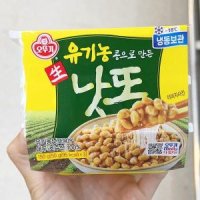 오뚜기 유기농콩으로만든 생낫또 150g x 2개