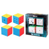 간큐브 간즈큐브 MoYu-4pcs 큐브 세트 피라미드 SQ1 메가믹스 스큐 2x2 4x4 5x5 매직 프로페셔널 입 01 A