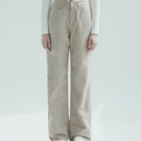 와르 WAAR 썸머 와이드 데님 팬츠 LINEN WIDE PANTS W1010