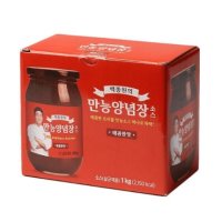 백종원 만능양념장 매콤한맛 소스 500g x 2개