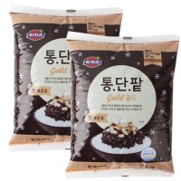 동서 리치스 통단팥 3kg 파우치 2개세트 빙수 팥 50개