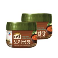 CJ 다담 보리쌈장 570G X 2