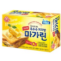 오뚜기 옥수수 저지방 마가린 냉장 180g 4개