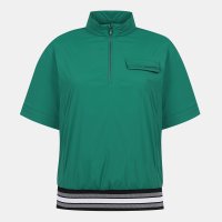 레노마골프 RENOMA GOLF 여성 밑단 시보리 반팔 아노락 점퍼 RWJUM5382-804