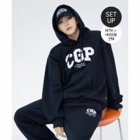 CODEGRAPHY SET 맨투맨 OR 후드 CGP 아치 로고 트레이닝 셋업 스카이블루