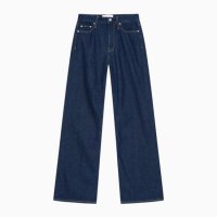 Calvin Klein Jeans 여성 하이라이즈 와이드핏 데님 팬츠 J222194