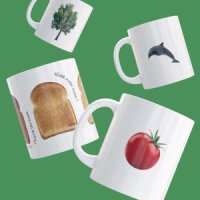 샤론6 디자인 머그컵 홈카페 집들이 선물 Design Mugcup