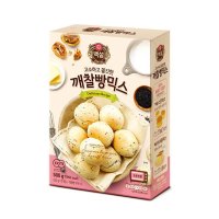 백설 CJ 오븐용 깨찰빵믹스 500g x 5개입