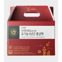 [초록마을] 유기농 6년근 홍삼액(60mLx30포)  1박스  60ml  1개