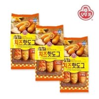 오뚜기 맛있는 치즈 핫도그 400g 80gx5 x 3개