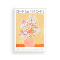 하베스터 말씀 포스터 Dear my Beloved IKEA 호브스타 30x40 cm