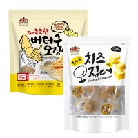 마마스초이스 버터오징어 536g 치즈오징어 200g