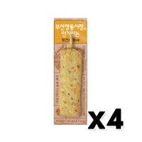 효성어묵 치즈어묵바 부산깡통시장 인기있는 즉석조리 80g x 4개