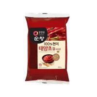 청정원 순창 현미 찰고추장 500g 비닐 75개