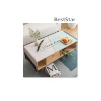 BestStar 북유럽풍 사각형 거실 테이블 커버 겸 식탁보 042 80 180 4