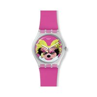 SWATCH 스와치 여성용 손목시계 PINKAPIPPA 핑카피파 GE267