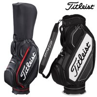 TITLEIST 타이틀리스트 골프 중형 캐디백 블랙화이트 TB20SF4