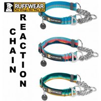 러프웨어 미국 RUFFWEAR Chain Reaction Dog Colla 강아지 체인 목줄 L Sunset