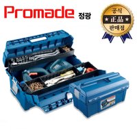 정광 공구함 특1호 J103 Promade 플라스틱 공구통 다목적 툴박스 수납 정리 J-103