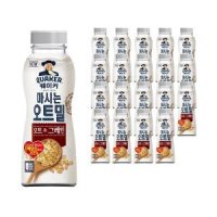 롯데제과 퀘이커 마시는오트밀 오트 그레인 50g 20개