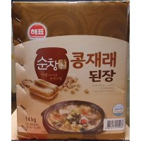 사조산업 해표 사조 순창 궁 콩재래 된장 종이박스 14kg 1개