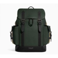 코치 백팩 가방 남성 COACH Hudson Backpack with Varsity Stripe CB903