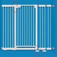 아기펜스 유아안전문 접이식 화장실 주방 계단 안전가드 거실 아기문 어린이집 확장패널