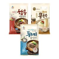 CJ제일제당 CJ 동치미물냉면4인 함흥비빔냉면2인 고소한콩국수2인