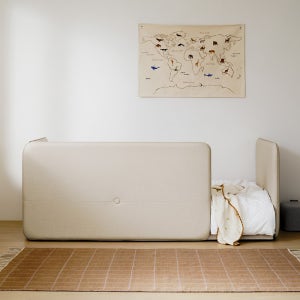 일룸 쿠시노 코지 저상형 침대패브릭,SS-범퍼형