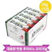 후라보노껌 오리지널 26gx15입 간식 후식 롯데껌