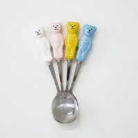 코지테이블 곰돌이 티스푼 16cm (4 color)