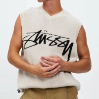 Stussy 스투시 스무스 스톡 니트 베스트