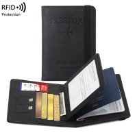 RFID 스캔 해킹방지 고급스런 여권지갑