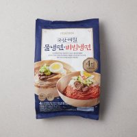 PEACOCK 국산 메밀 물냉면 비빔냉면 1 421kg