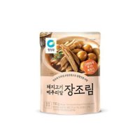 청정원 간편식 간편반찬 돼지고기 메추리알 장조림 130g 18개