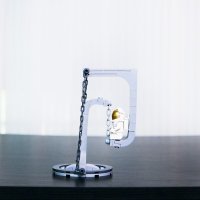 레고 호환 부품 균형 DIY Tensegrity 조각 반 중력 빌딩 블록 어린이 물리학 장난감 교육 선물